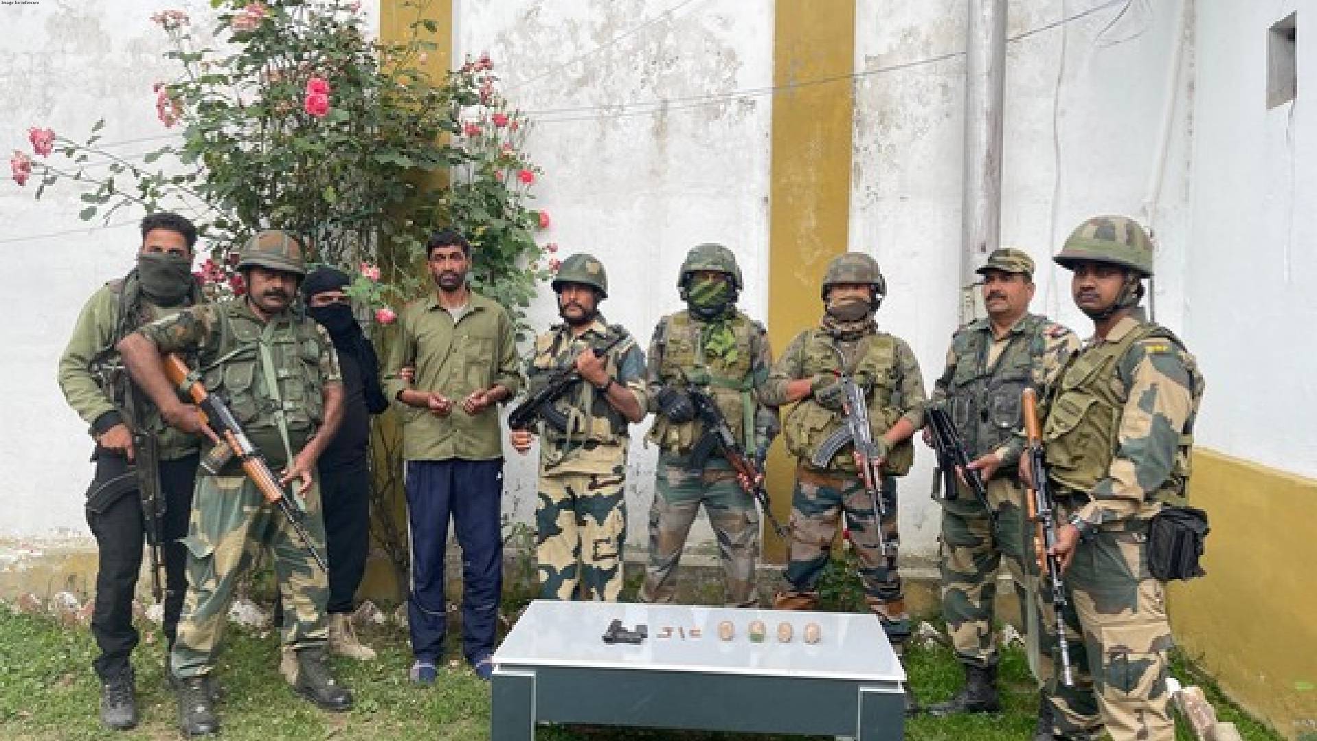 J-K: Arms, ammunition and explosives recovered by BSF in Kupwara